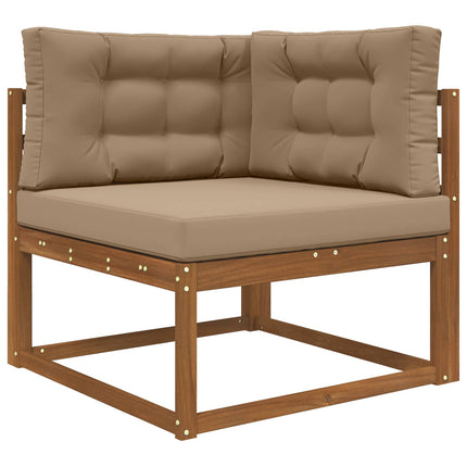 Utomhus Soffa Kudde Polyester Taupe 80 x 80 x 8 cm