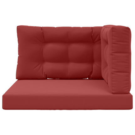 Utomhus Soffa Kudde Polyester Vinröd 80 x 80 x 8 cm
