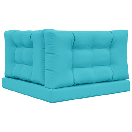 Utomhus Soffa Kudde Polyester Turkos 80 x 80 x 8 cm