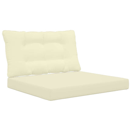 Utomhus Soffa Kudde 2 pcs Kräm Polyester