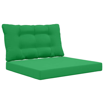 Utomhus Soffa Kudde 2 pcs Grön Polyester