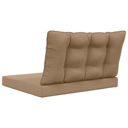 Utomhus Soffa Kudde Polyester Taupe 80 x 68,5 x 8 cm