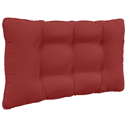 Utomhus Soffa Kudde 2 pcs Vinröd Polyester