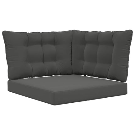 Utomhus Soffa Kudde Polyester Antracit 80 x 43 x 10 cm