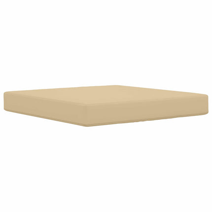 Utomhus Soffa Kudde Polyester Beige 80 x 43 x 10 cm