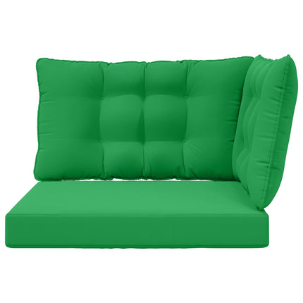 Utomhus Soffa Kudde 3 pcs Grön Polyester