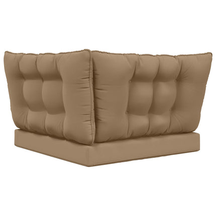Utomhus Soffa Kudde 3 pcs Taupe Polyester