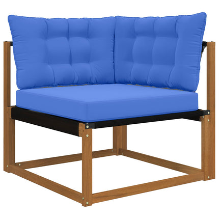 Utomhus Soffa Kudde 3 pcs Kungsblå Polyester