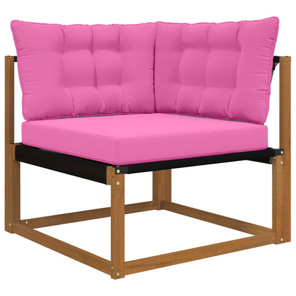 Utomhus Soffa Kudde Polyester Rosa 80 x 43 x 10 cm