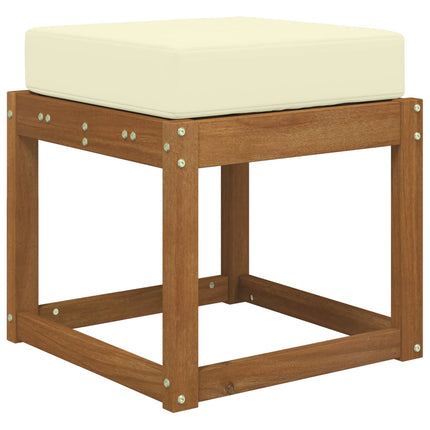 Utomhus sitskudde Kräm 40 x 40 x 8 cm 100% Polyester