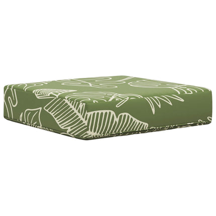 Utomhus sitskudde Gröna Blad 40 x 40 x 8 cm 100% Polyester