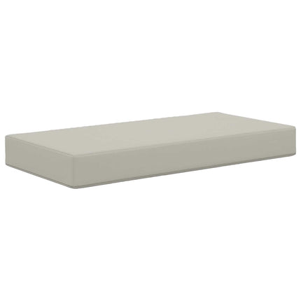Utomhus sitskudde Grå 80 x 40 x 8 cm 100% Polyester