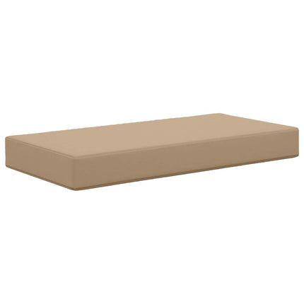 Utomhus sitskudde Taupe 80 x 40 x 8 cm 100% Polyester