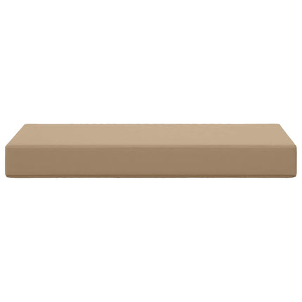 Utomhus sitskudde Taupe 80 x 40 x 8 cm 100% Polyester