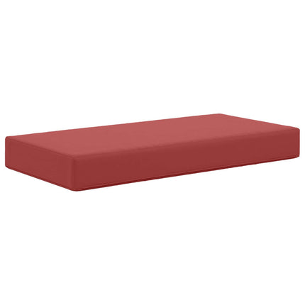 Utomhus sitskudde Vinröd 80 x 40 x 8 cm 100% Polyester