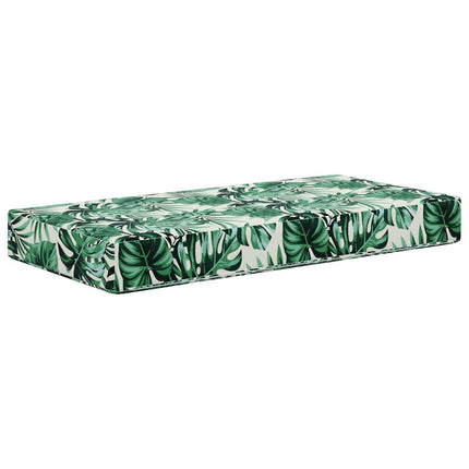 Utomhus sitskudde Tropiska Blatt 80 x 40 x 8 cm 100% Polyester