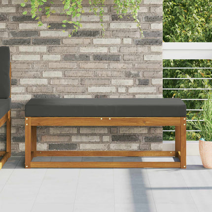 Utomhus sitskudde Antracit 115 x 40 x 8 cm 100% Polyester