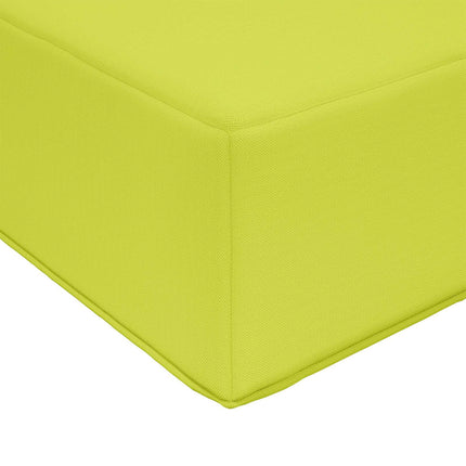 Utomhus sitskudde Grön 111,5 x 40 x 8 cm 100% Polyester