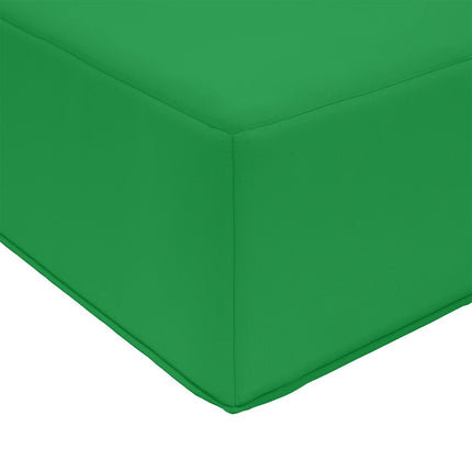 Utomhus sitskudde Grön 111,5 x 40 x 8 cm 100% Polyester