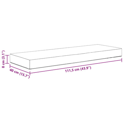 Utomhus sitskudde Tropiska Blatt 111,5 x 40 x 8 cm