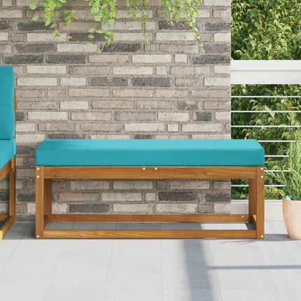 Utomhus sitskudde Turkos 111,5 x 40 x 8 cm 100% Polyester