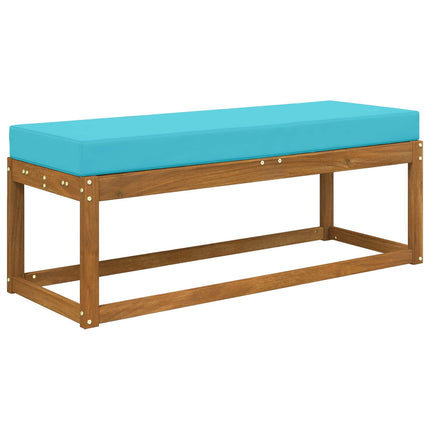 Utomhus sitskudde Turkos 111,5 x 40 x 8 cm 100% Polyester