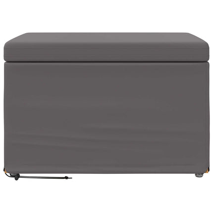 Pall Grå 61 x 41 x 40 cm Konstläder och konstruerat trä
