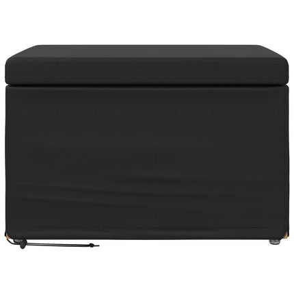 Pall Svart 61 x 41 x 40 cm Konstläder och konstruerat trä