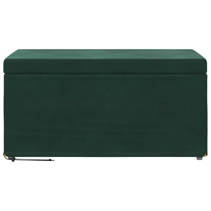 Pall Mörkgrön 81 x 41 x 40 cm Sammet och konstruerat trä