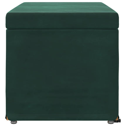 Pall Mörkgrön 81 x 41 x 40 cm Sammet och konstruerat trä
