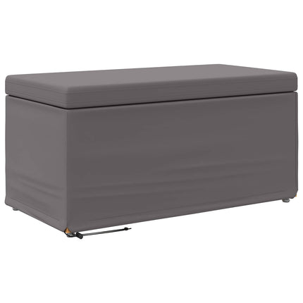 Pall Grå 81 x 41 x 40 cm Konstläder och konstruerat trä