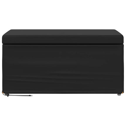 Pall Svart 81 x 41 x 40 cm Konstläder och konstruerat trä
