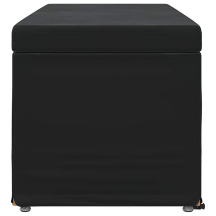 Pall Svart 101 x 41 x 40 cm Sammet och konstruerat trä