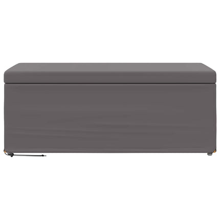 Pall Grå 101 x 41 x 40 cm Konstläder och konstruerat trä