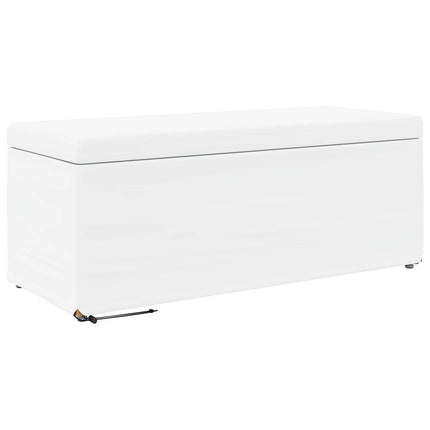 Pall Vit 101 x 41 x 40 cm Konstläder och konstruerat trä