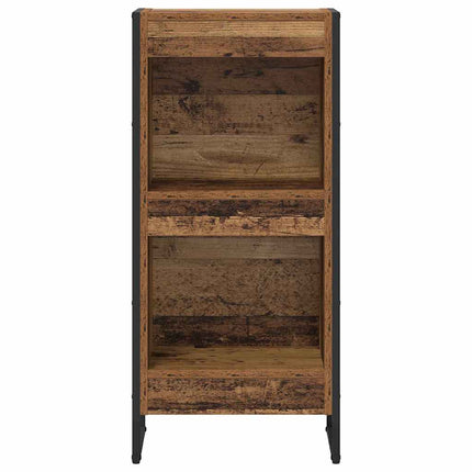 Bokskåp Gammalt trä 40 x 30 x 86,5 cm Konstruerat trä