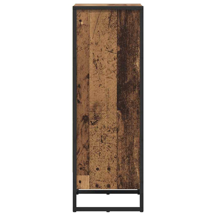 Bokskåp Gammalt trä 40 x 30 x 86,5 cm Konstruerat trä