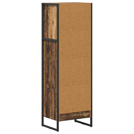Bokskåp Gammalt trä 40 x 30 x 121 cm Konstruerat trä