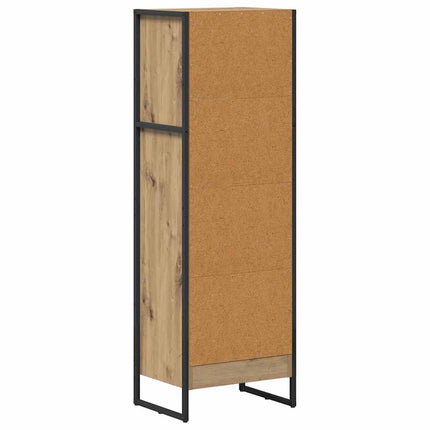 Bokskåp 40 x 30 x 121 cm Konstruerat trä Artisan Ek