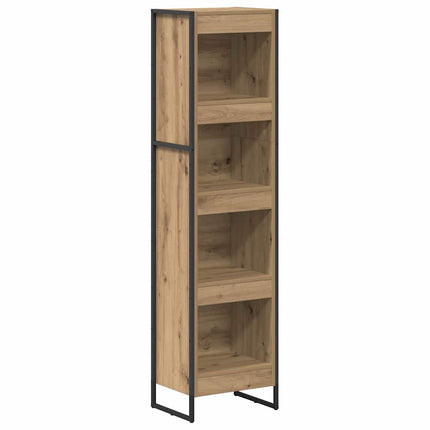 Bokskåp Artisan Ek 40 x 30 x 155 cm Konstruerat trä