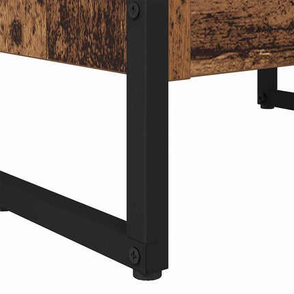 Bokskåp Gammalt trä 40 x 30 x 189,5 cm Konstruerat trä