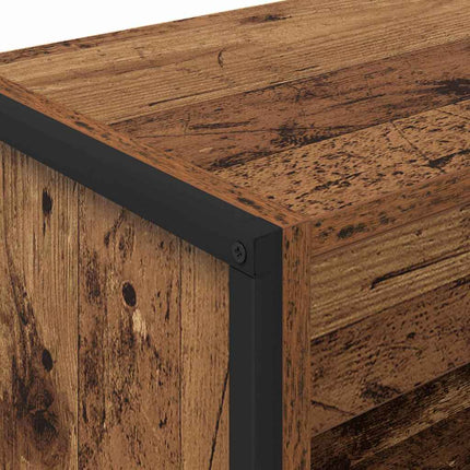 Bokskåp Gammalt trä 60 x 30 x 86,5 cm Konstruerat trä