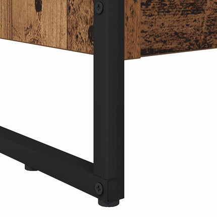 Bokskåp Gammalt trä 60 x 30 x 86,5 cm Konstruerat trä