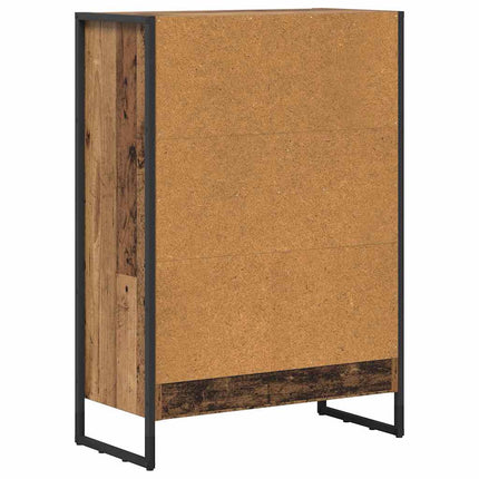 Bokskåp Gammalt trä 60 x 30 x 86,5 cm Konstruerat trä