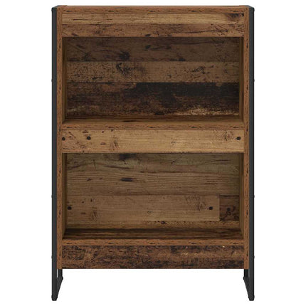 Bokskåp Gammalt trä 60 x 30 x 86,5 cm Konstruerat trä