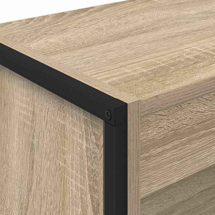 Bokskåp Sonoma 60 x 30 x 121 cm Konstruerat trä
