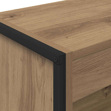 Bokskåp Artisan Ek 60 x 30 x 121 cm Konstruerat trä