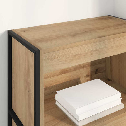 Bokskåp Artisan Ek 60 x 30 x 121 cm Konstruerat trä