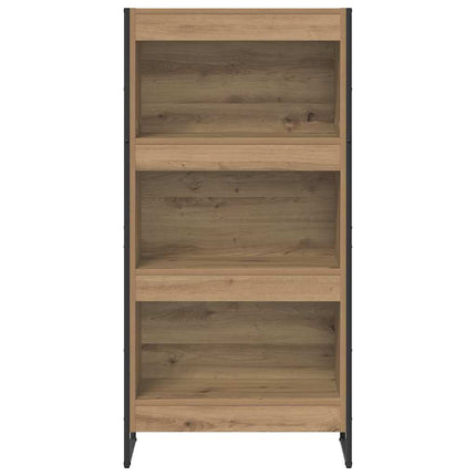 Bokskåp 60 x 30 x 121 cm Konstruerat trä Artisan Ek