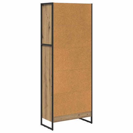 Bokskåp Artisan Ek 60 x 30 x 155 cm Konstruerat trä